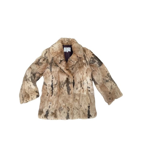 Beautiful authentic fur coat vintage size small warm - Picture 9 of 13